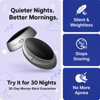 SleepHue™ PRO – Dual-Pulse Anti-Snoring Device
